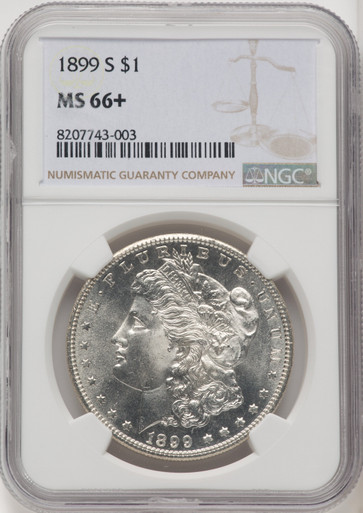 1899-O Morgan Silver Dollar - Brilliant Uncirculated
