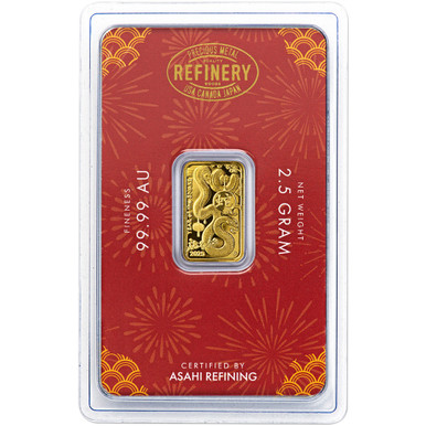 月月火水木金金さま専用　Chapado en Laton シルバ Halcon GOLD-Bar-1g-ASAHI-