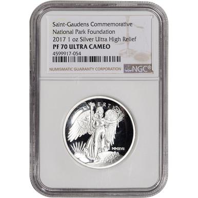 2017 Saint-Gaudens Silver Commemorative Proof Nat Park