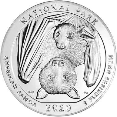 2020 ATB American Samoa Silver 5 oz 25C - Liberty Coin