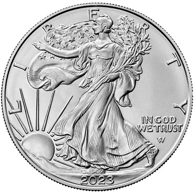2023 American Silver Eagle 1 oz $1 - BU [23-ASE-BU]