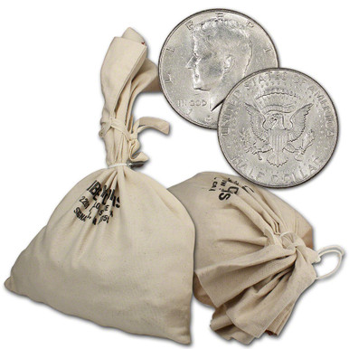 90% Silver 1964 Kennedy Half Dollars - $1000 Face Value Bag [X-BAG-90-KENNEDY(1000)]