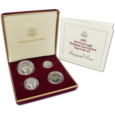 1997 American Platinum Eagle BU Four Coin Set in OGP [US-97-APE