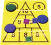 Triangle Mat Throw Game Set
