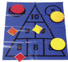 Triangle Mat Throw Game Set