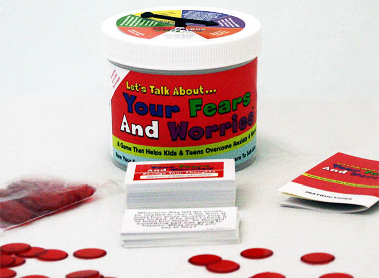 Lets Talk About Your Fears and Worries Card Game Sensory University, Inc.