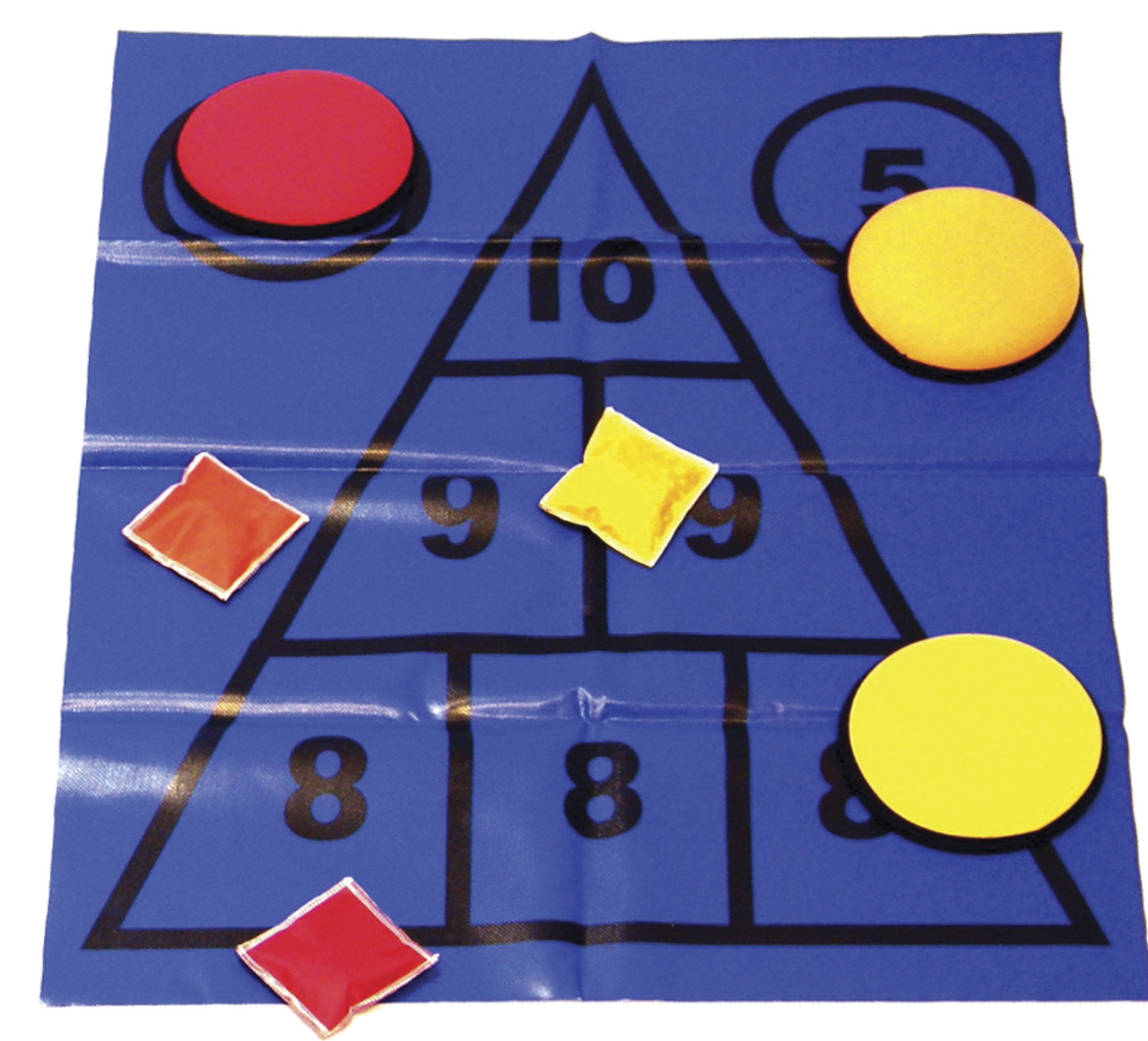 Triangle Mat Throw Game Set