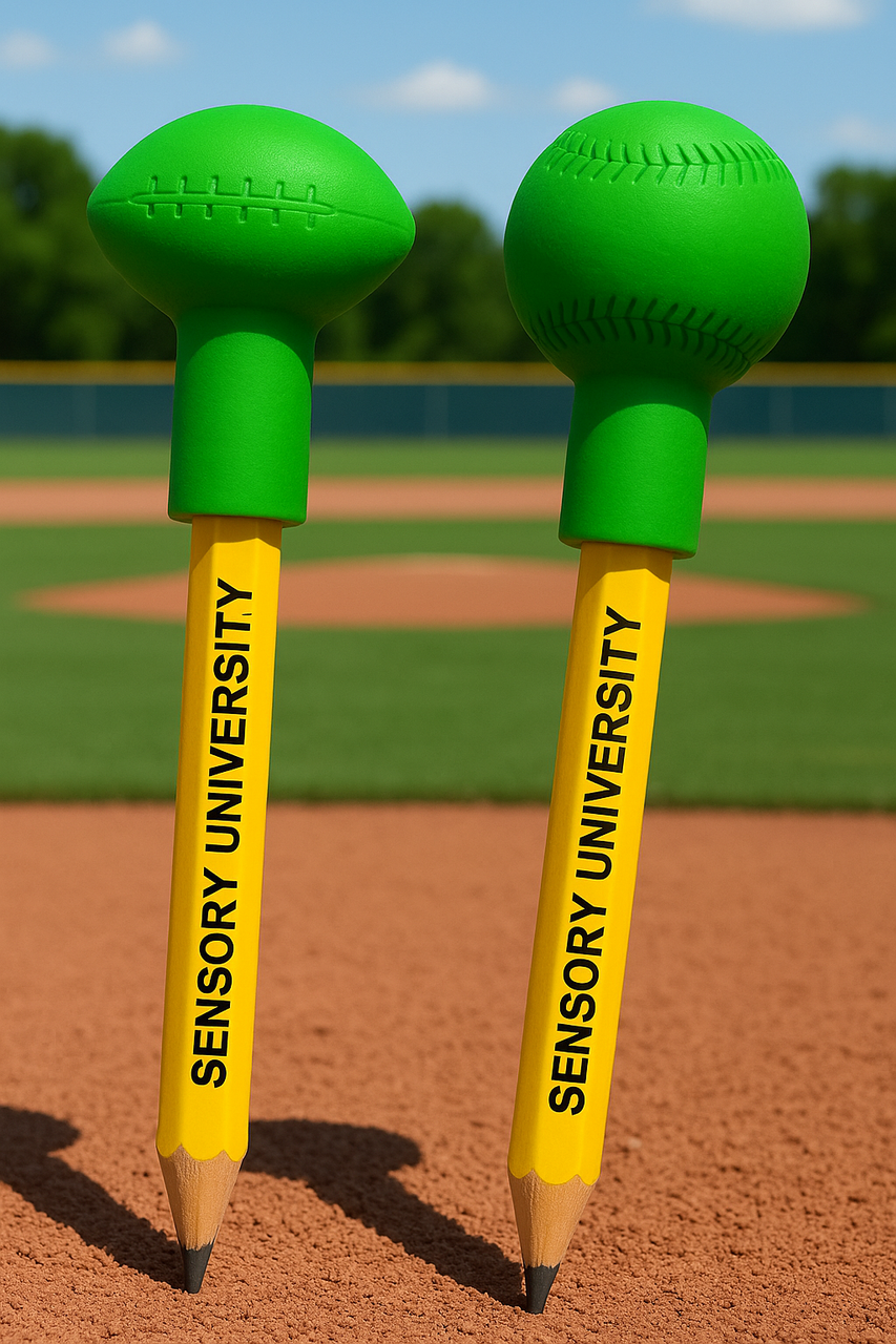 NeuroBite® Sports Theme Pencil Toppers