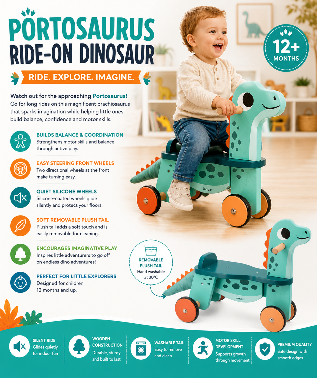 Ride On DIno Portosaurus