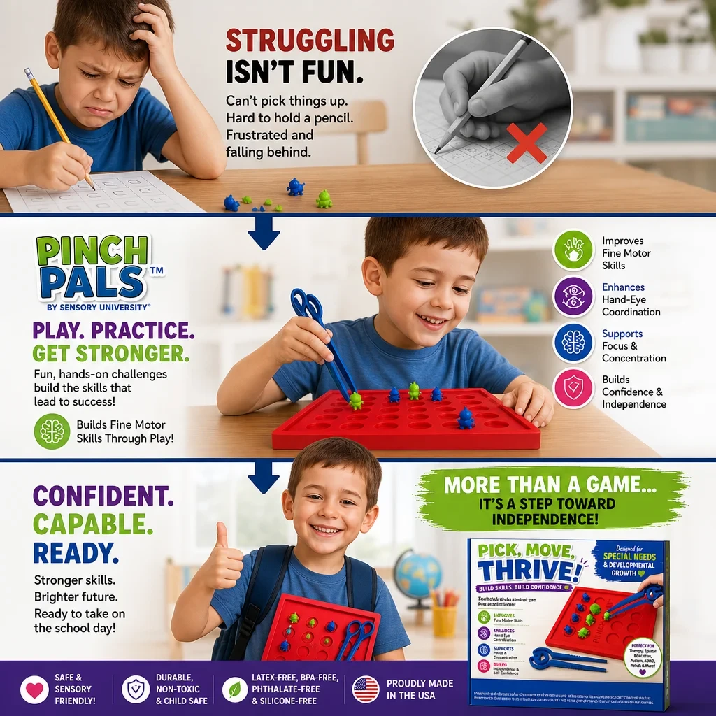 Pinch Pals ™ Dexterity Builder