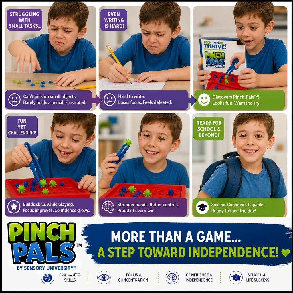Pinch Pals ™ Dexterity Builder