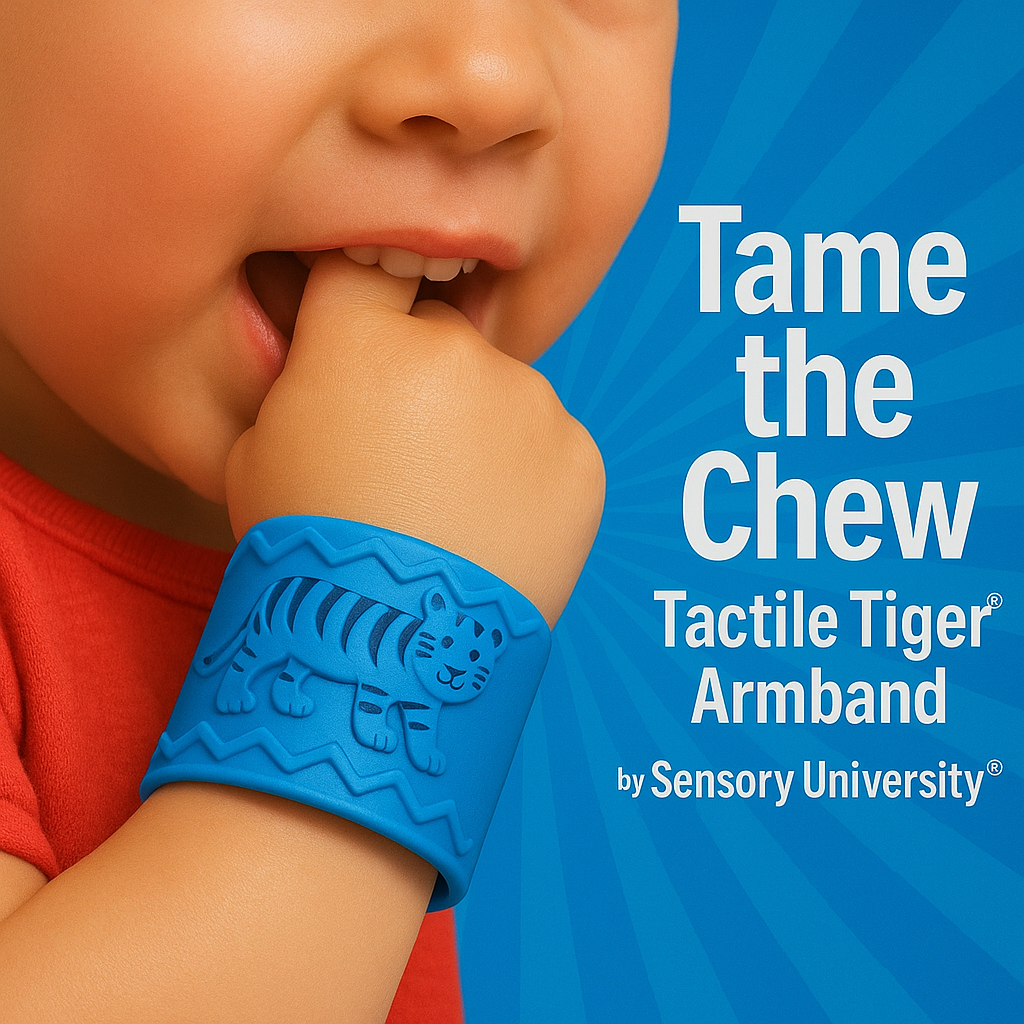 Tactile Tiger Chewable Arm Band