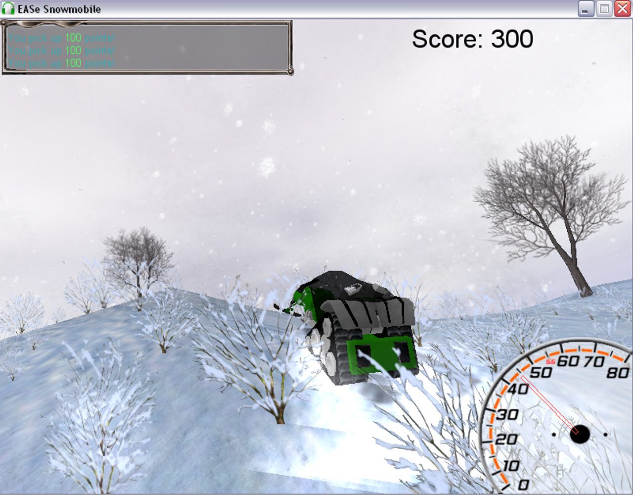 EASe Snowmobile Music Therapy Game