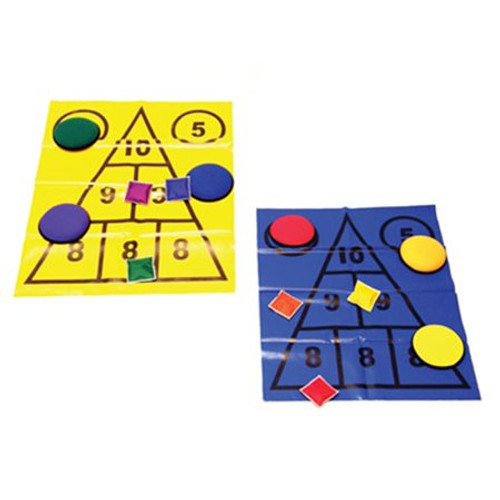 Triangle Mat Throw Game Set