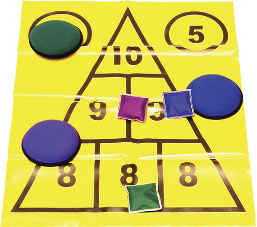 Triangle Mat Throw Game Set