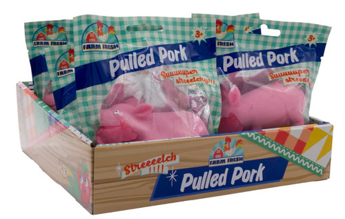 Pulled Pork Sensory Stress Pig