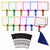 Class Set of 24 Customizable Whiteboards with Dry Erase Sleeves