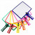 Class Set of 24 Customizable Whiteboards with Dry Erase Sleeves