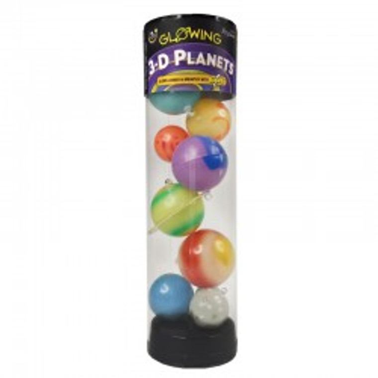 3 D Planets in a Tube