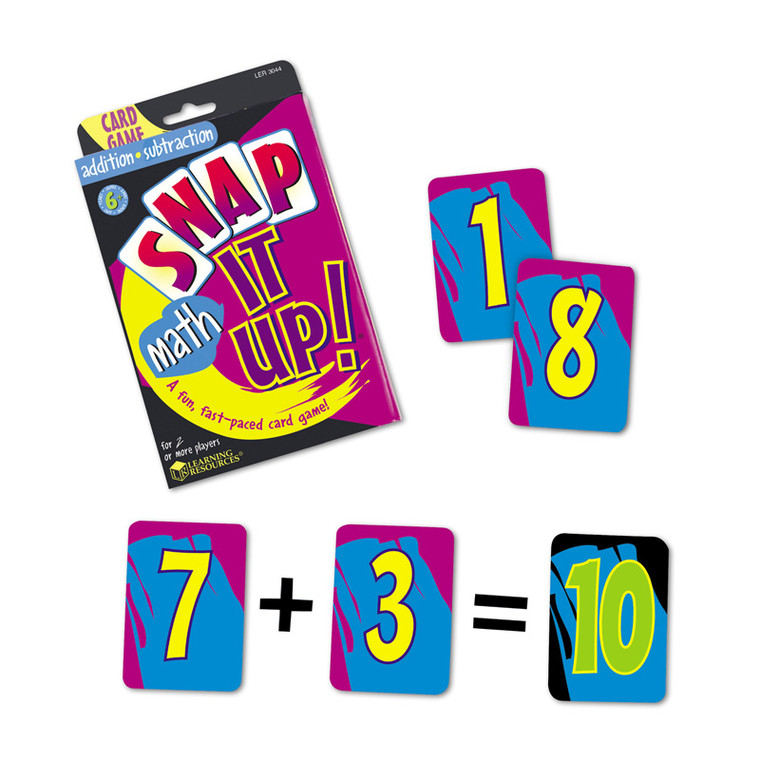 Addition and Subtraction Card Game