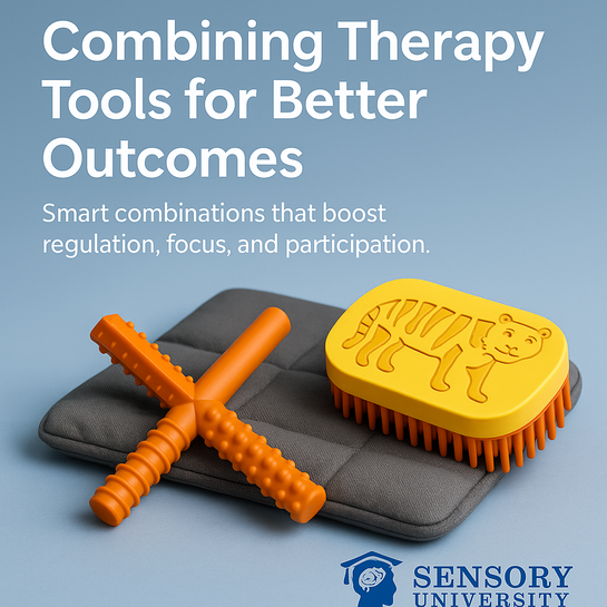 Combining Therapy Tools for a Singular Sensory Outcome