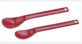 Maroon Feeding Spoons for Special Needs and Disabled