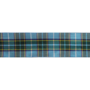 Wide Manx tartan ribbon Wide Manx tartan ribbon