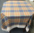 Isle of Man Manx Hunting Tartan Tablecloth 50" x  50"