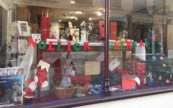 Christmas window