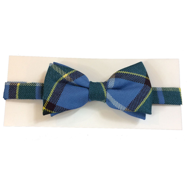 Manx tartan bow tie