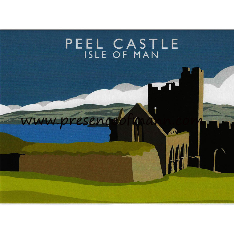 Peel Castle card