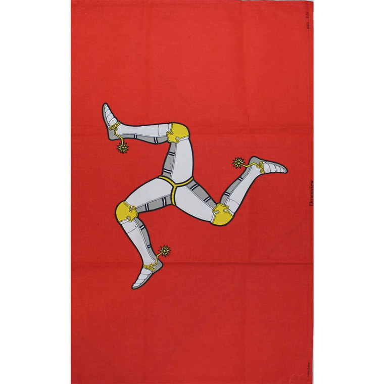 Manx Flag Tea Towel