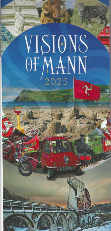  Visions of Mann 2025 slimline calendar