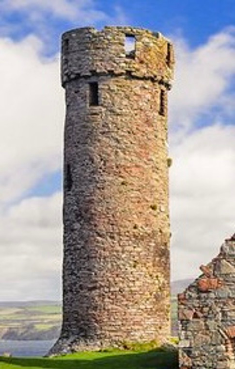 What is the name of the island that you would find this tower on?