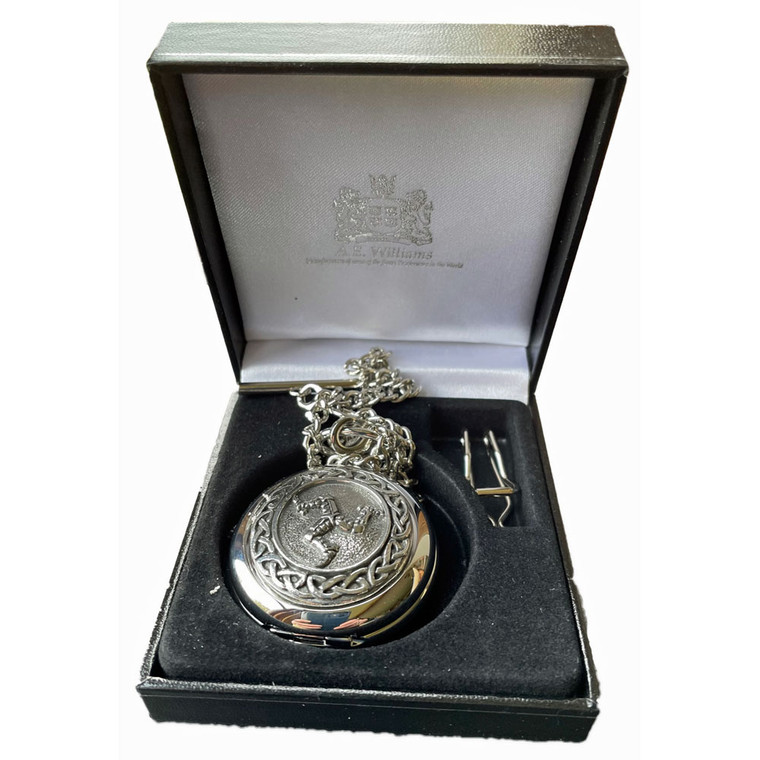 Isle of Man 3 leg pocket watch