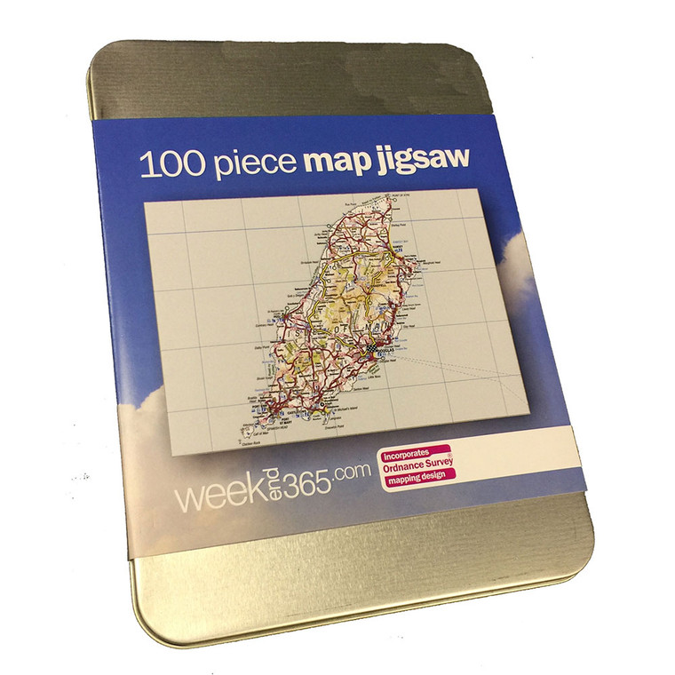 Map of the Isle of Man jigsaw