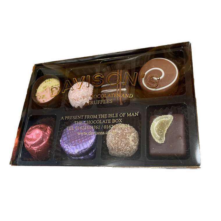 Assorted soft centered chocolates from the Isle of Man