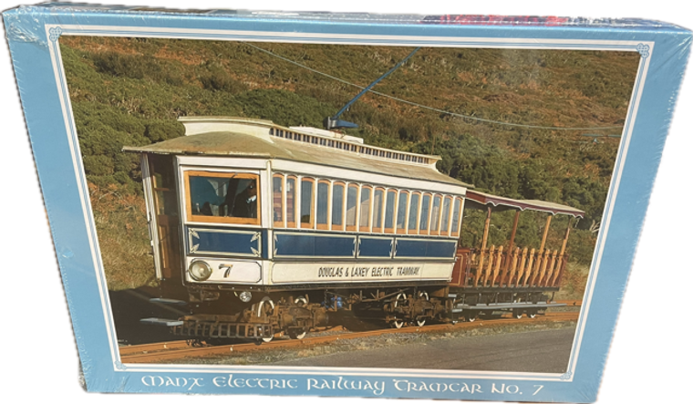 Electric tram jigsaw