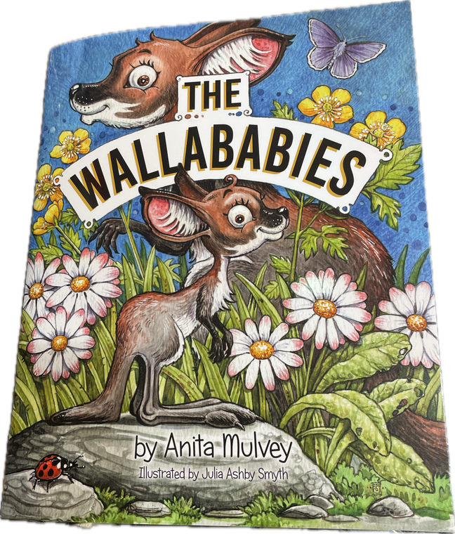 Childrens book about baby wallabies