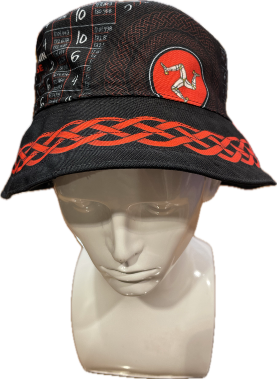 Isle of Man road races scoreboard bucket hat