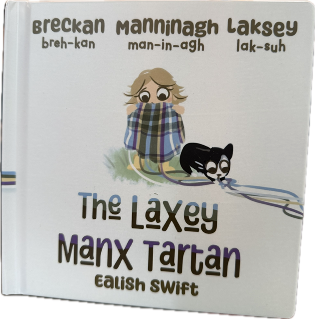 Childrens book about Laxey Manx Tartan