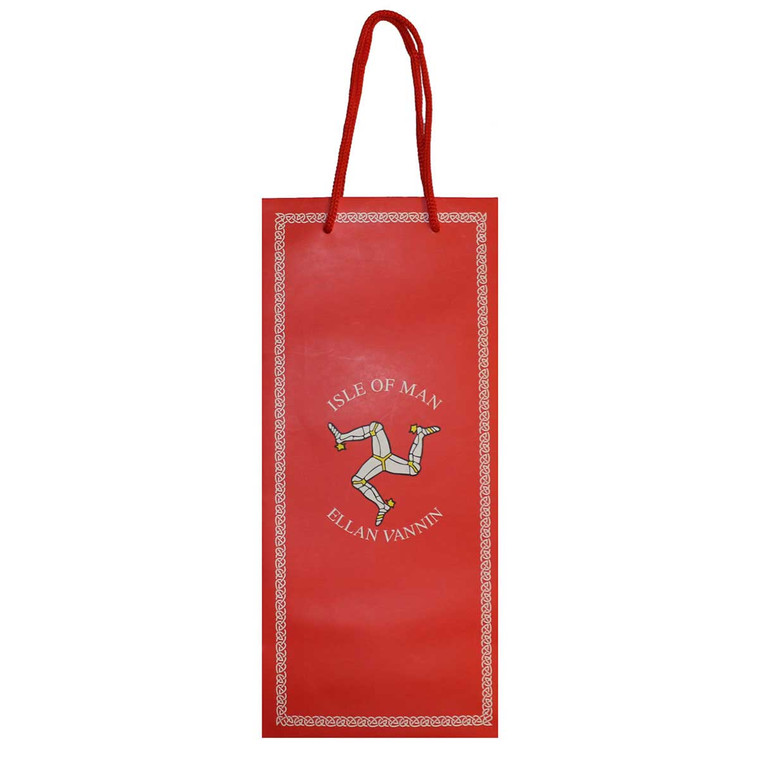 Red 3 Leg Bottle Gift Bag