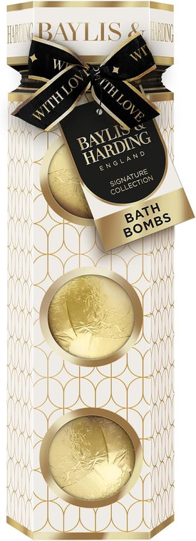 Baylis & Harding Signature Sweet Mandarin & Grapefruit 4 x Bath Bomb 125g