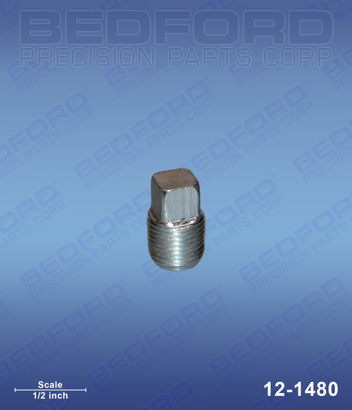 Plug, 1/8" NPT [12-1480]