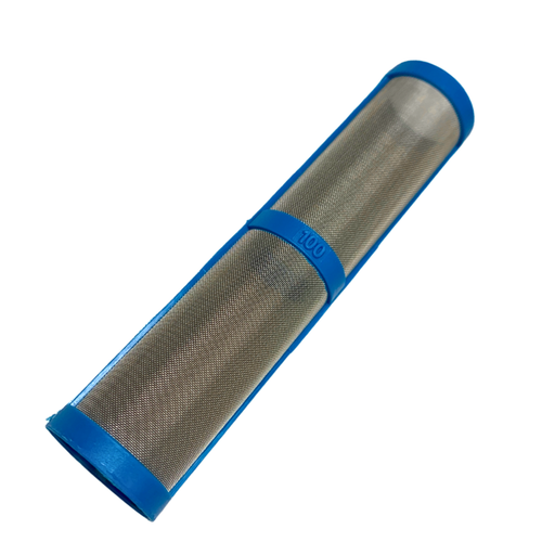 Outlet Filter, 100 Mesh, Short, Blue [14-2676]