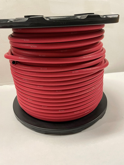 5/16" Red Smooth Air Hose, Reel, 250 PSI [13-59]