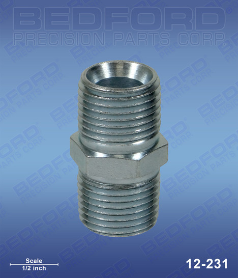 Nipple 1/2" NPT x 1/2" NPT [12-231]