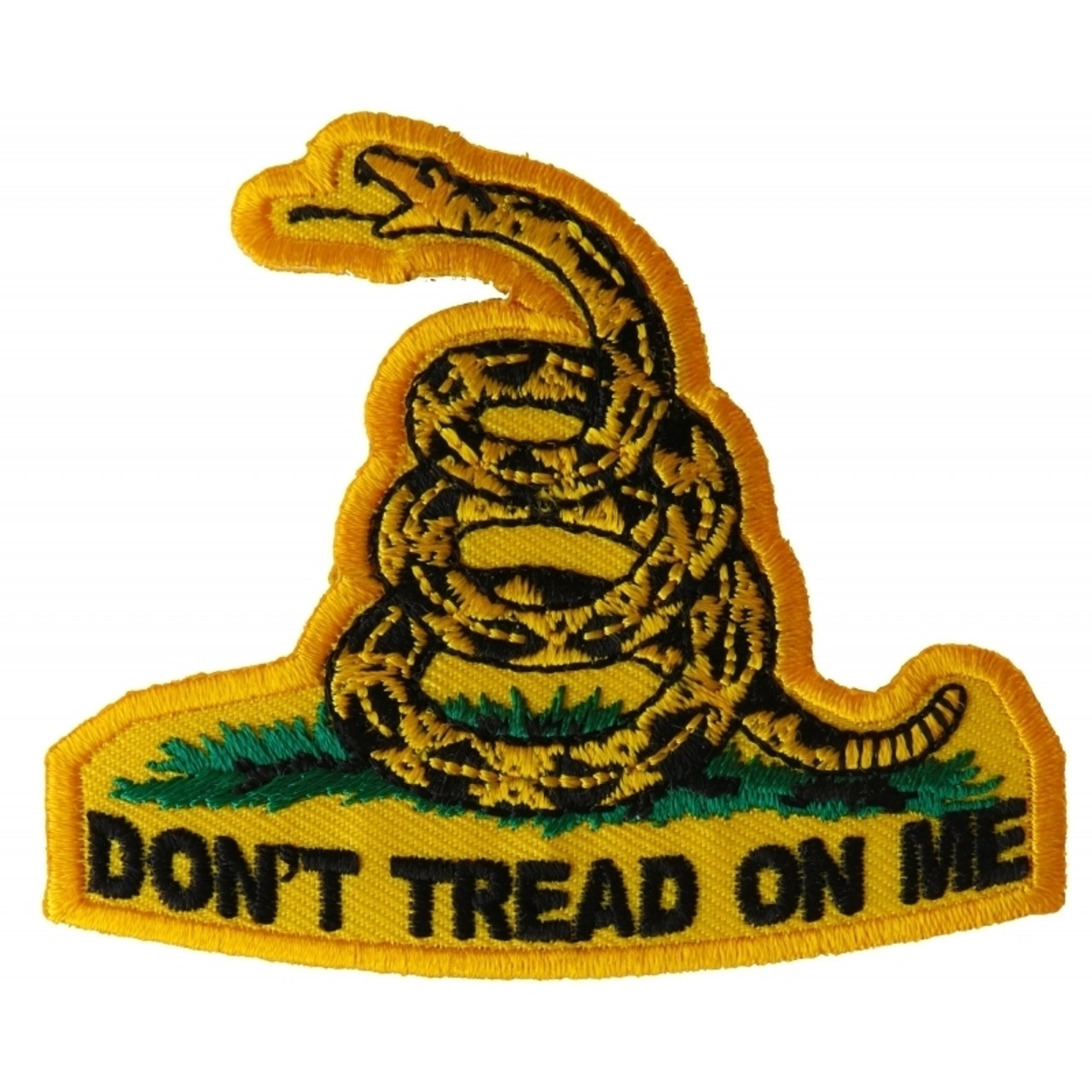 P3111 Don't Tread On Me Small Patch - Antelope Creek Leather