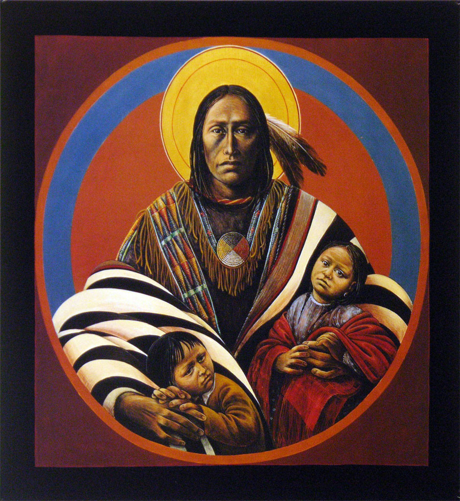 Jesus with Children - Poster Print - Father Giuliani