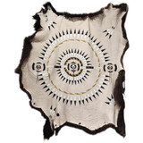 Black War Bonnet Buffalo Robe